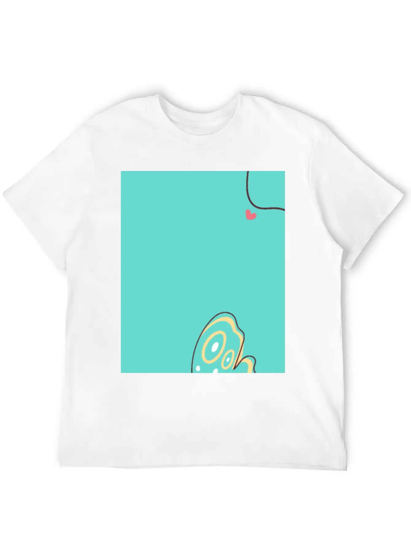 Butterfly Cute Design For Phone Cover Classic Fit Graphic Tee For Daily Comfort – Unisex Cotton Shirt