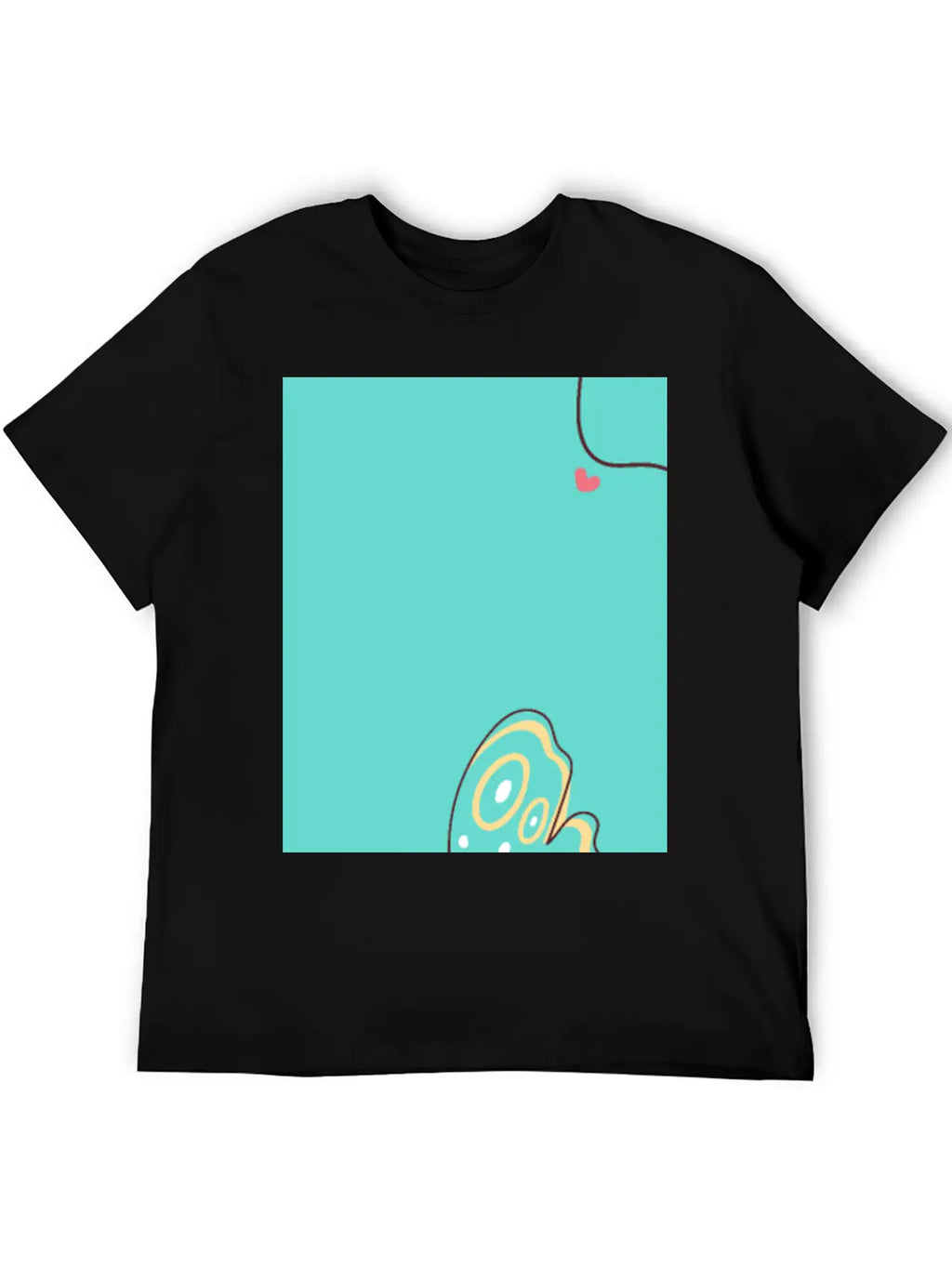 Butterfly Cute Design For Phone Cover Classic Fit Graphic Tee For Daily Comfort – Unisex Cotton Shirt