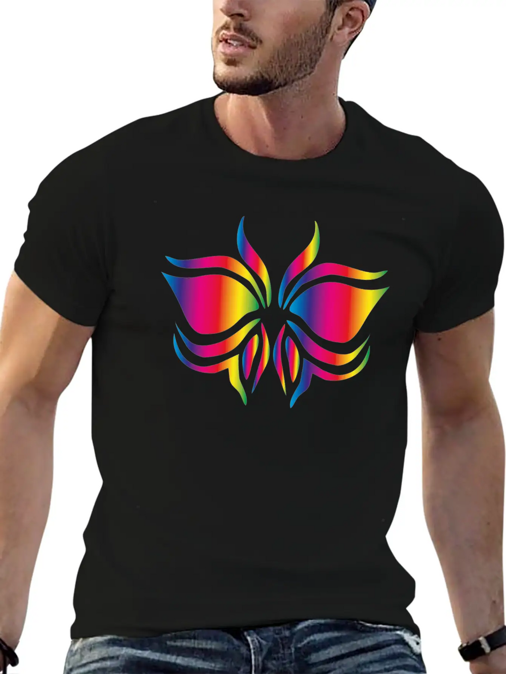 Butterfly Mandala Kids Gifts Breathable Soft Cotton T-Shirt – Timeless Casual Look