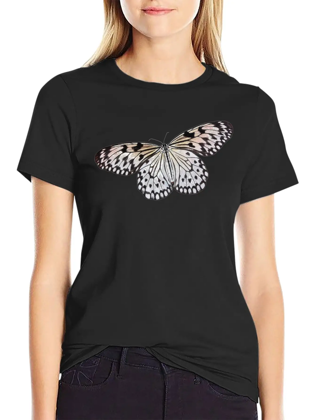 Butterfly Schmetterling Garten Garden Anima Tiere Unisex Casual T-Shirt – Clean Design For Daily Comfort