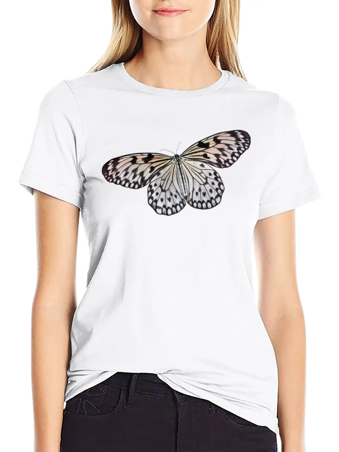Butterfly Schmetterling Garten Garden Anima Tiere Unisex Casual T-Shirt – Clean Design For Daily Comfort