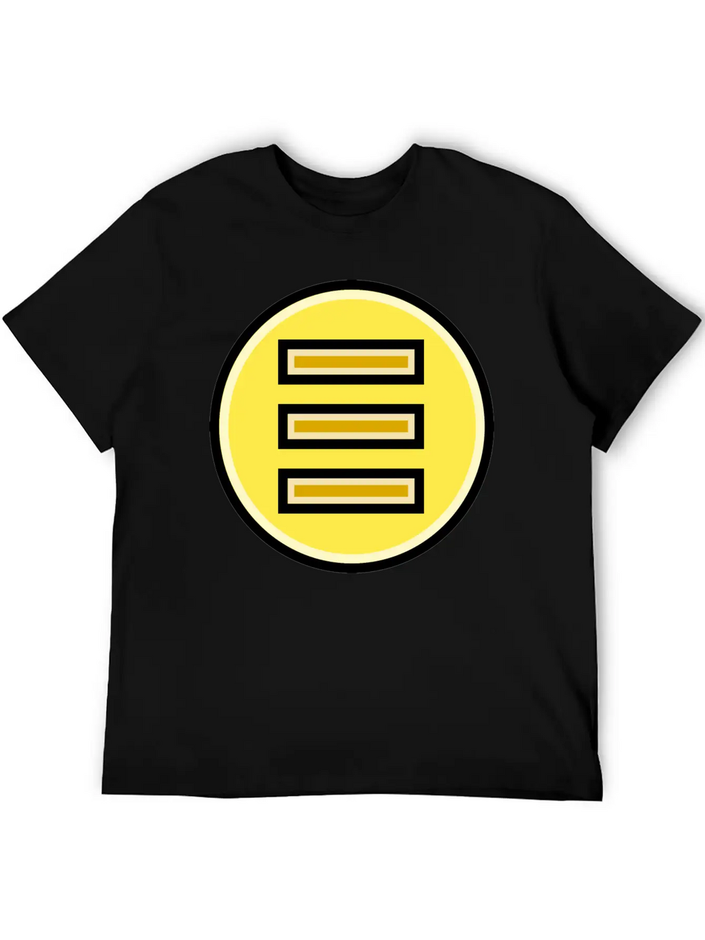 Button Menu Unisex Casual T-Shirt – Clean Design For Daily Comfort