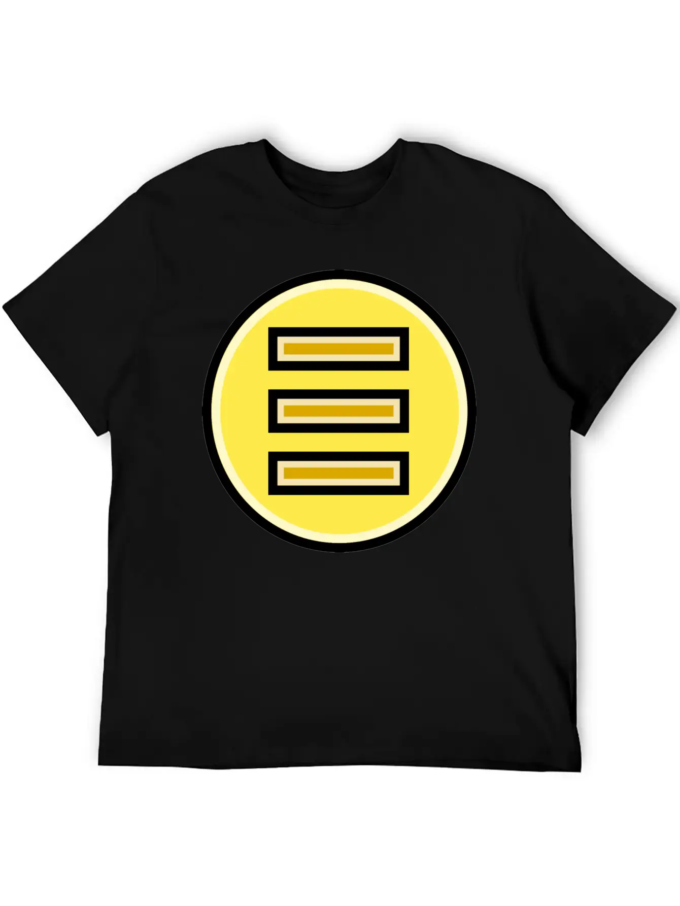 Button Menu Unisex Casual T-Shirt – Clean Design For Daily Comfort