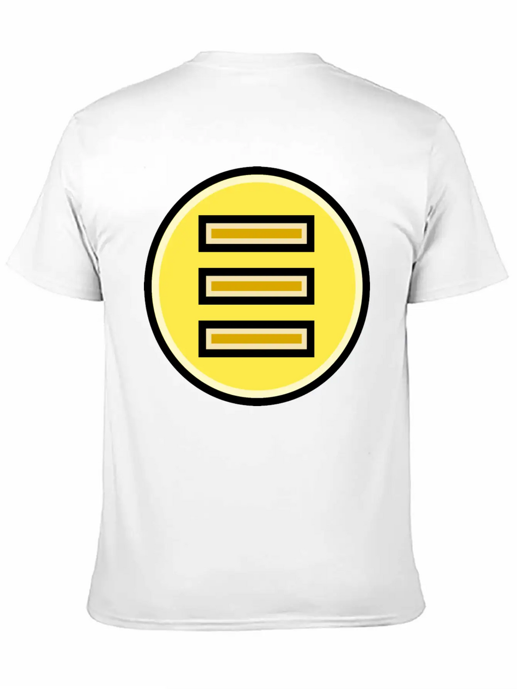Button Menu Unisex Casual T-Shirt – Clean Design For Daily Comfort