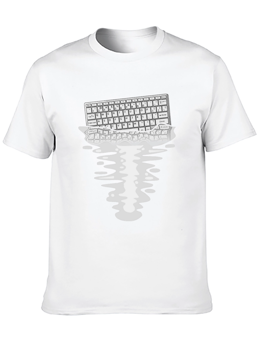 Keyboard T-Shirt - Unique Computer Tee