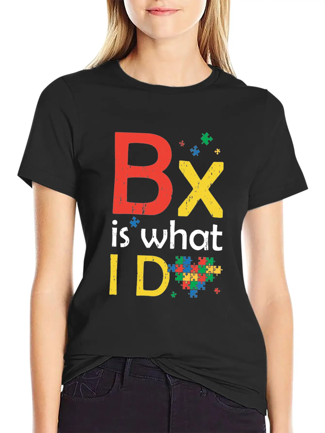 Bx Behavior Analyst Is What I Do Autism Behavioris Unisex Short Sleeve Soft Cotton T-Shirt – Casual Everyday Wear