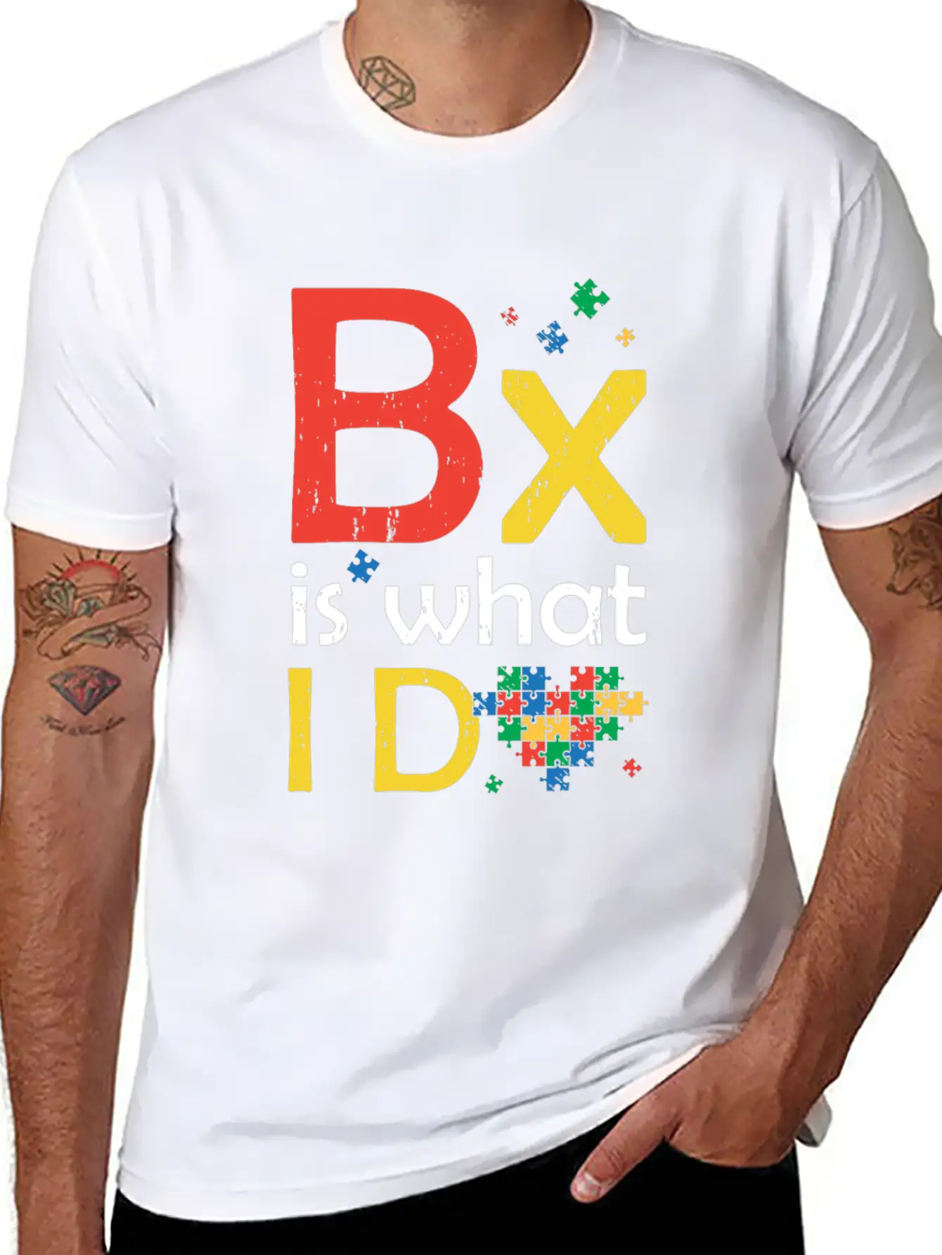 Bx Behavior Analyst Is What I Do Autism Behavioris Unisex Short Sleeve Soft Cotton T-Shirt – Casual Everyday Wear