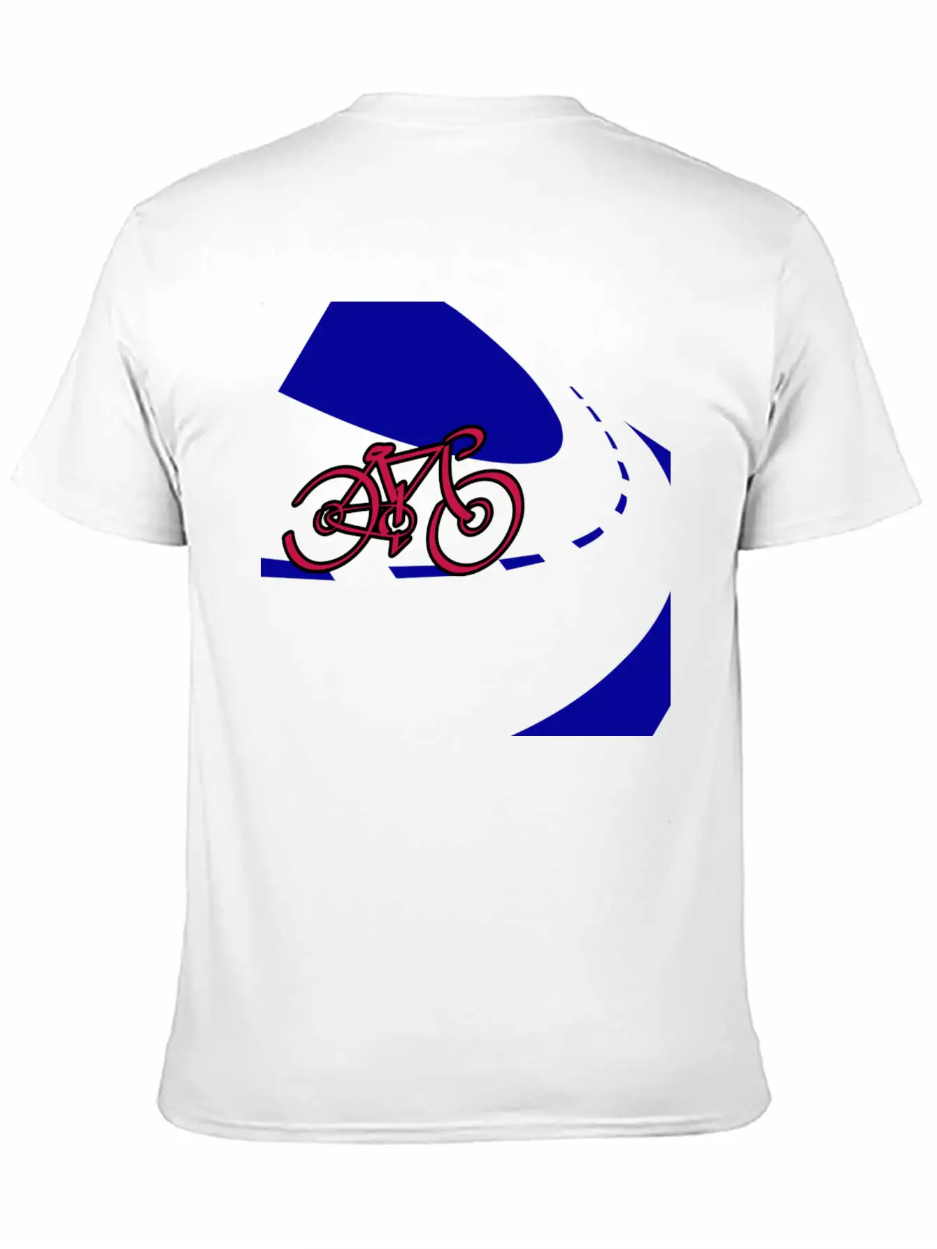 By Cycle Unisex Short Sleeve Soft Cotton T-Shirt – Casual Everyday Wear