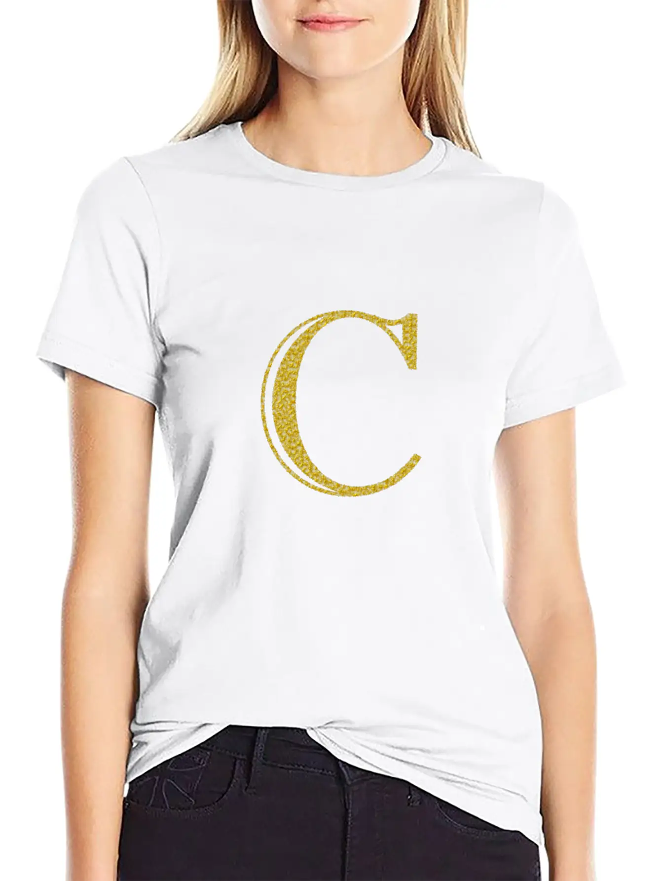 C Unisex Casual T-Shirt – Clean Design For Daily Comfort