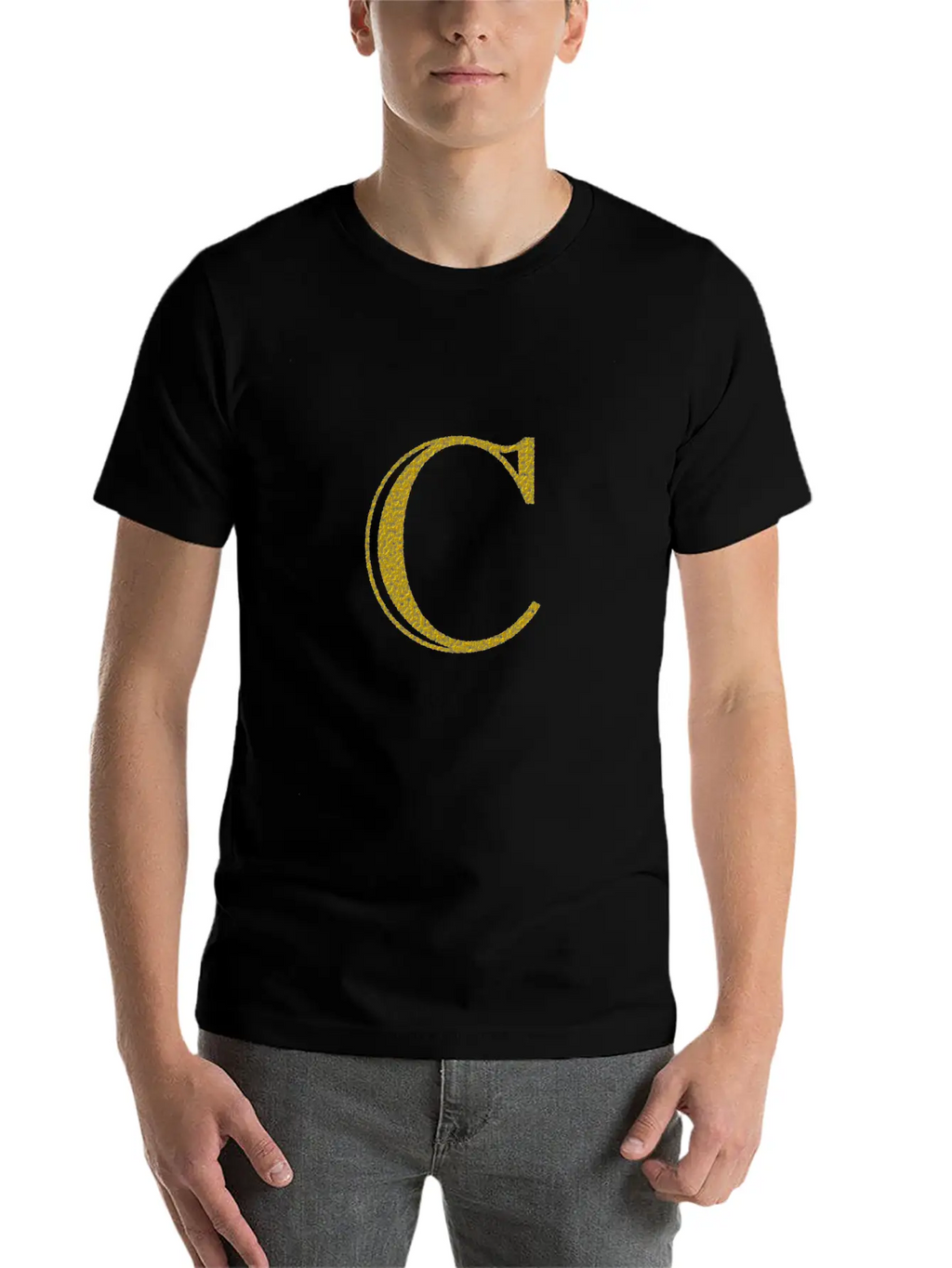 C Unisex Casual T-Shirt – Clean Design For Daily Comfort