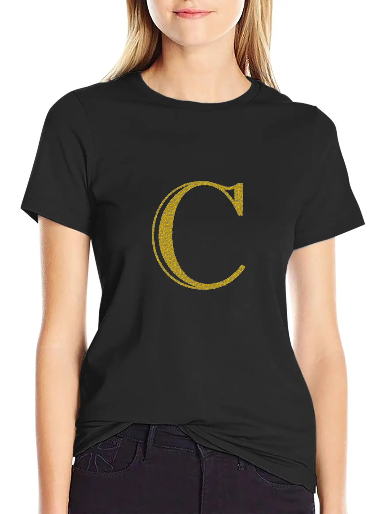C Unisex Casual T-Shirt – Clean Design For Daily Comfort