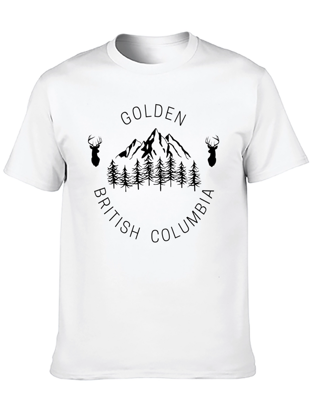 Golden British Columbia Graphic Tee