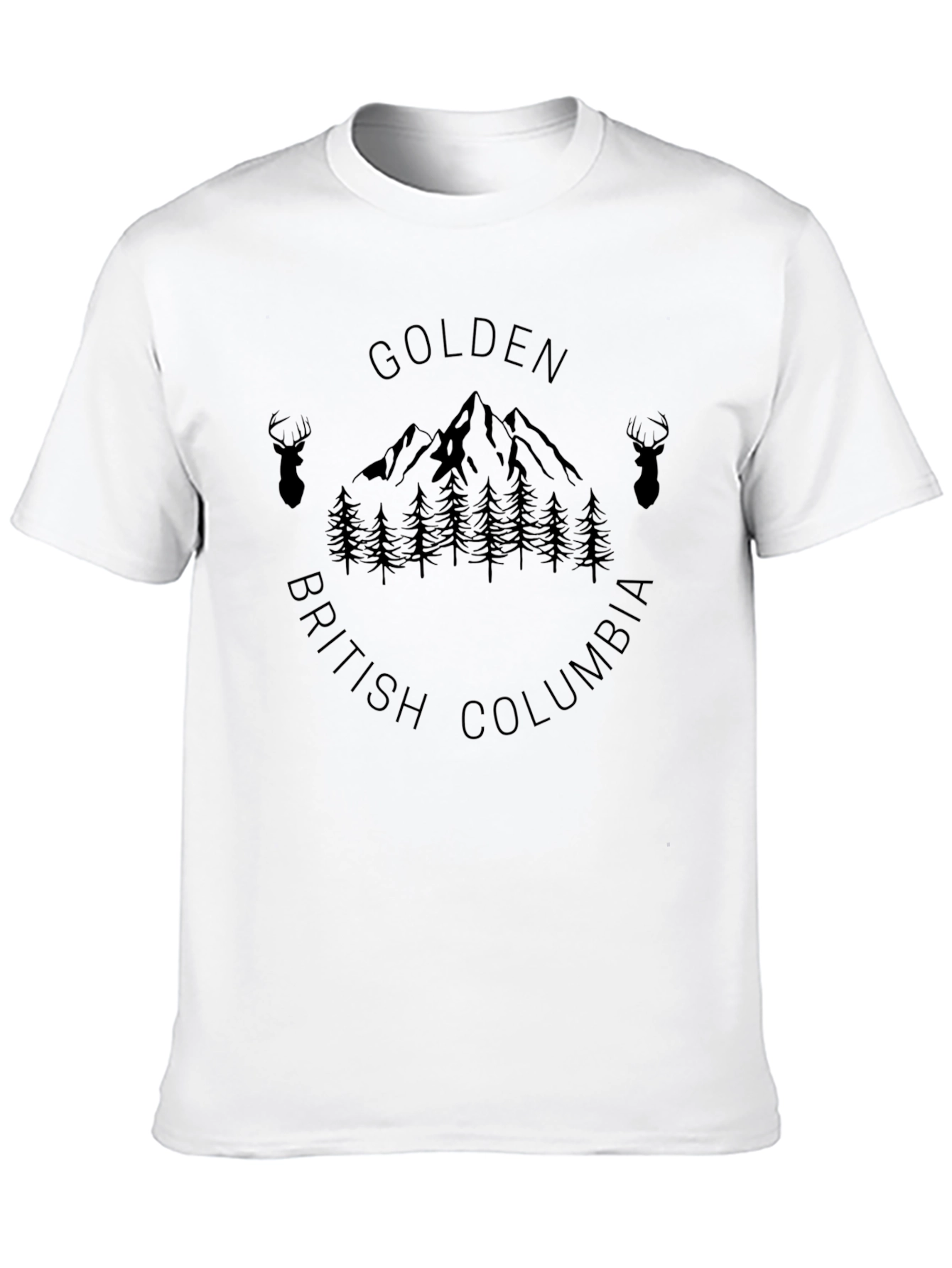 Golden British Columbia Graphic Tee