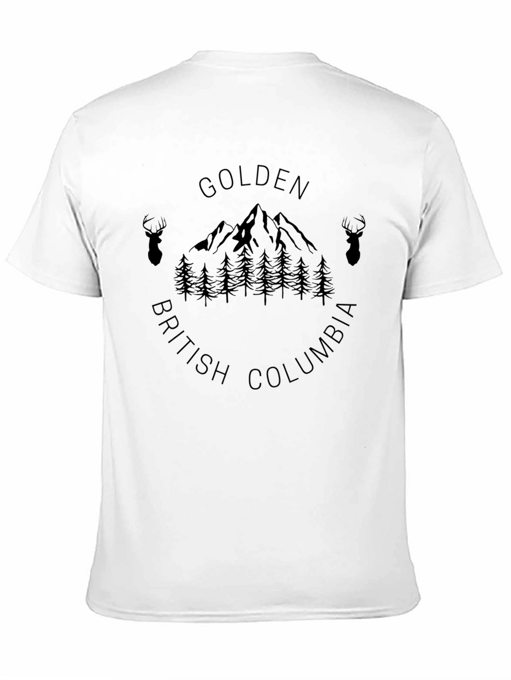 Golden British Columbia Graphic Tee