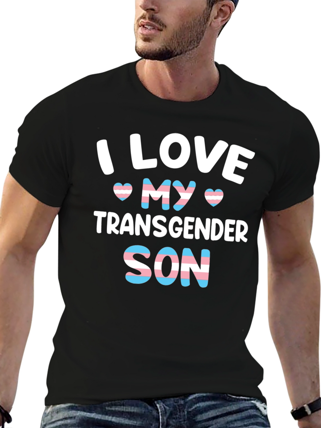 I Love My Transgender Son T-Shirt