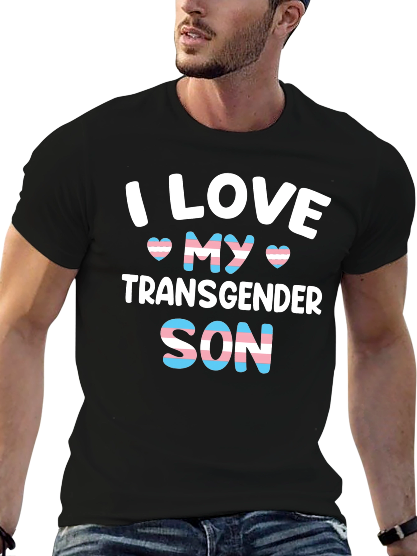 I Love My Transgender Son T-Shirt