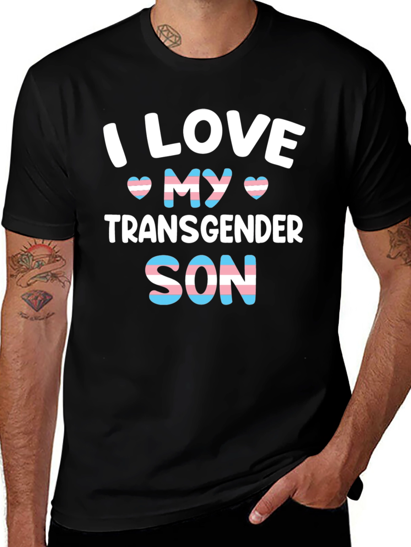 I Love My Transgender Son T-Shirt