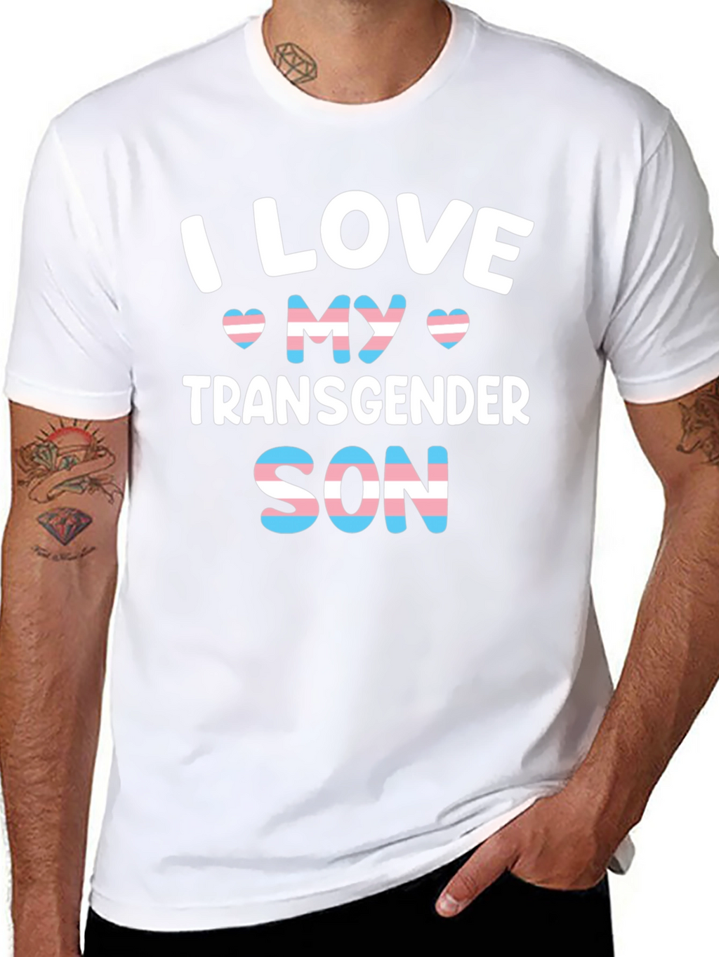 I Love My Transgender Son T-Shirt