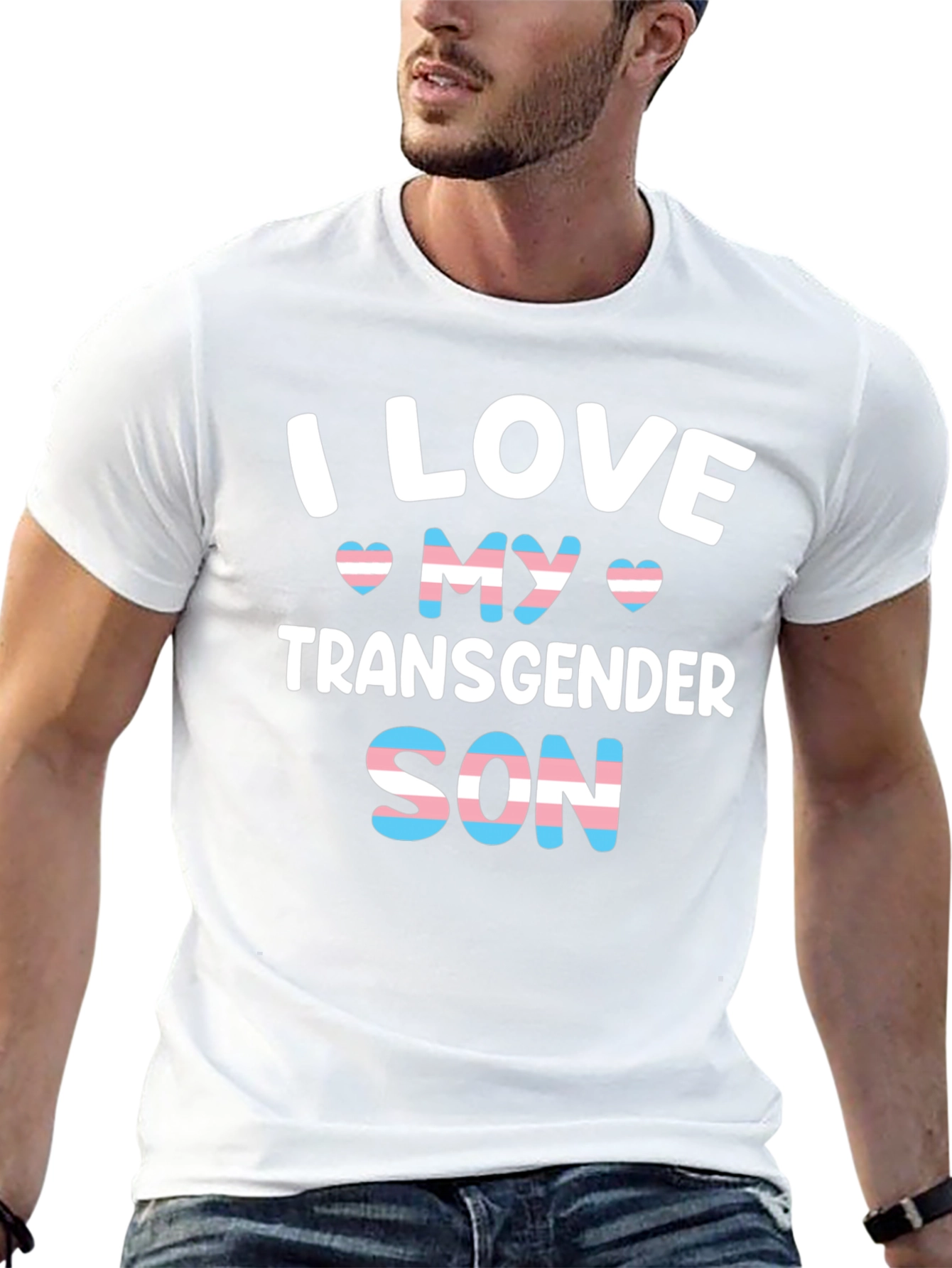 I Love My Transgender Son T-Shirt