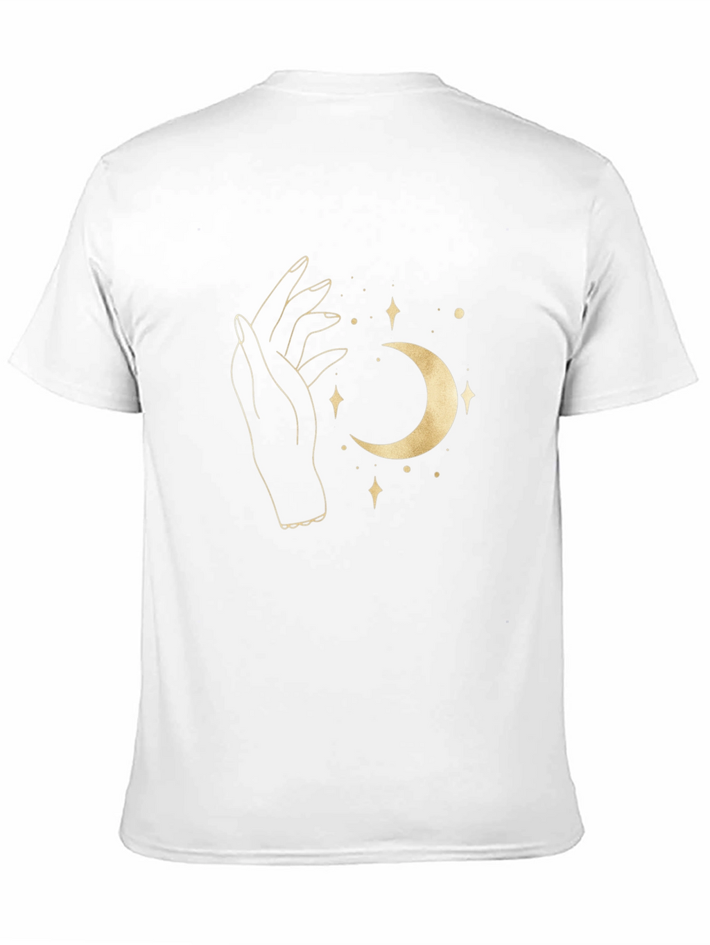 Mystic Moon Graphic Tee - Black