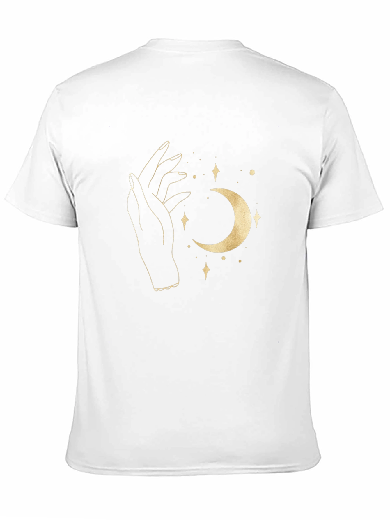 Mystic Moon Graphic Tee - Black