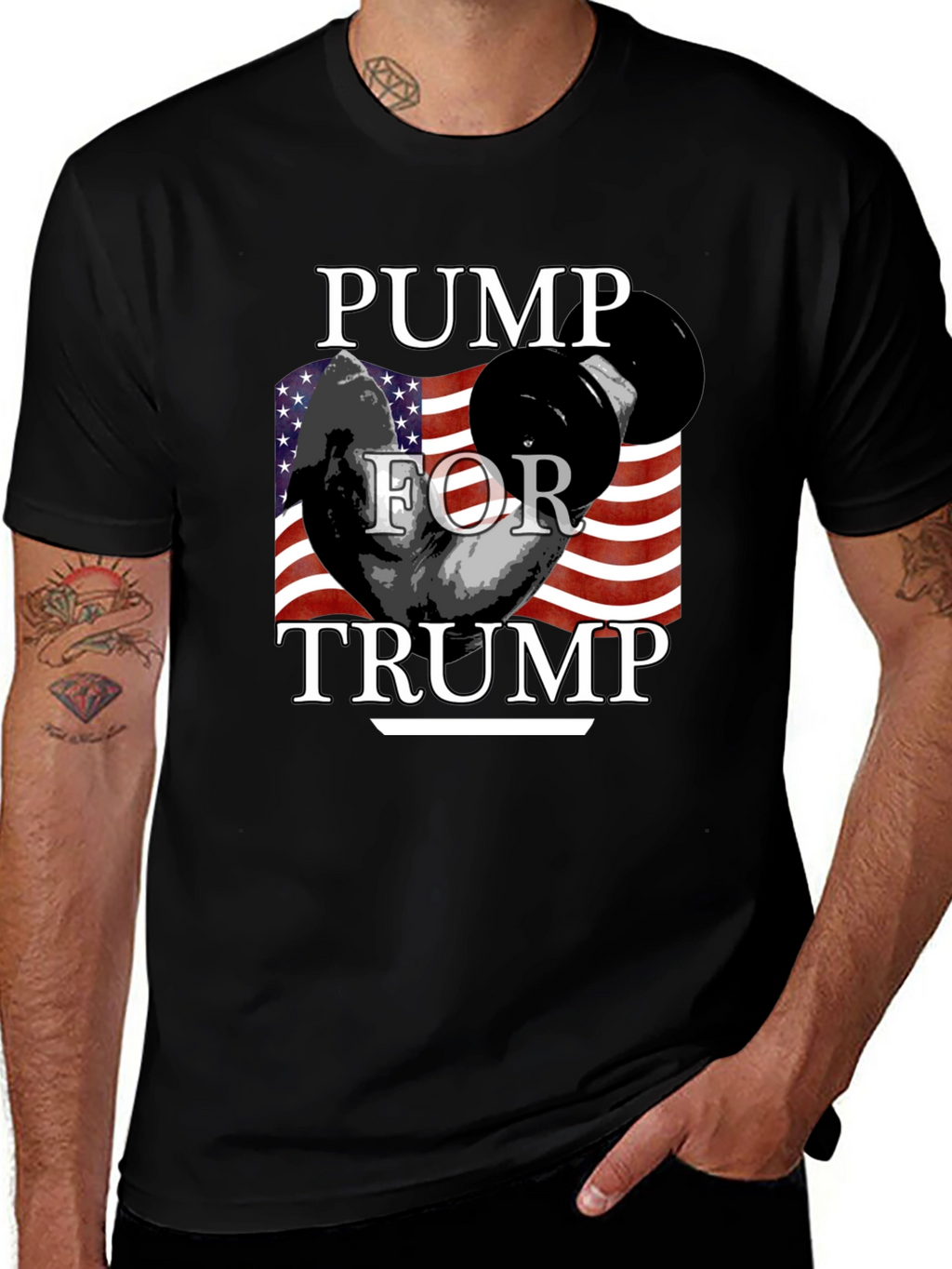 Pump for Trump Patriotic T-Shirt