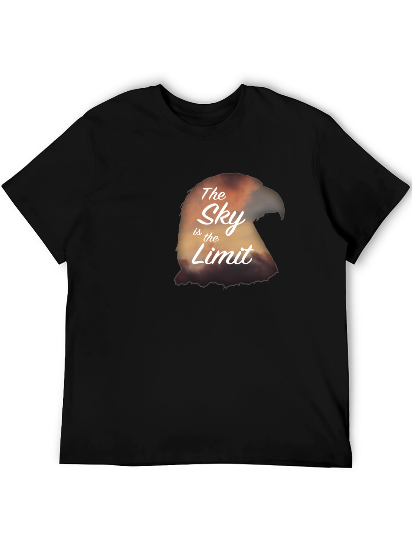 The Sky Is The Limit Eagle Graphic T-Shirt