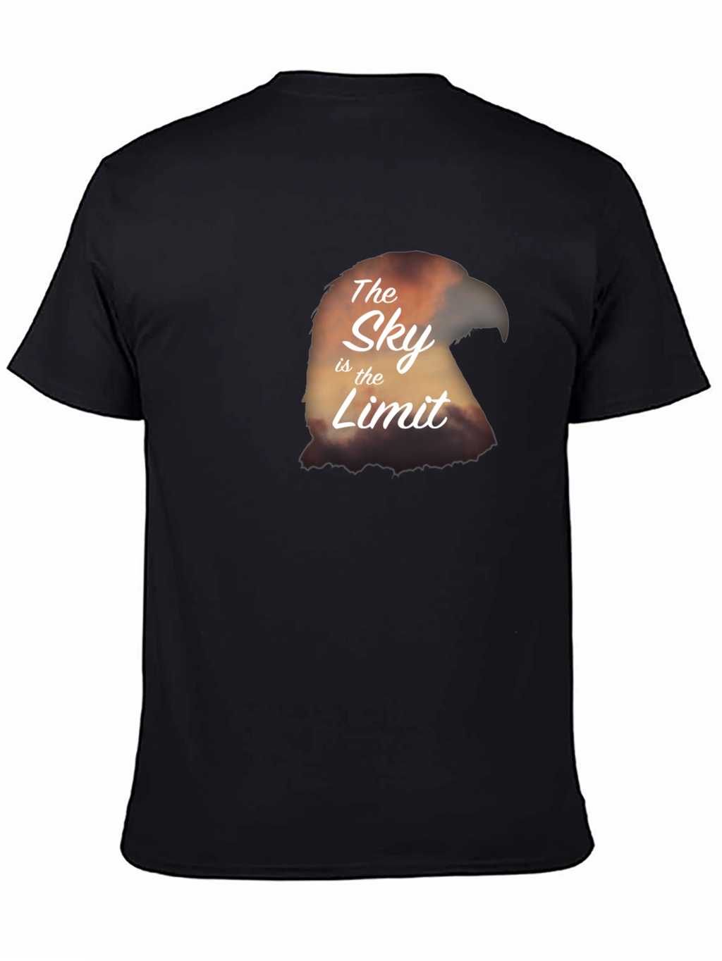 The Sky Is The Limit Eagle Graphic T-Shirt