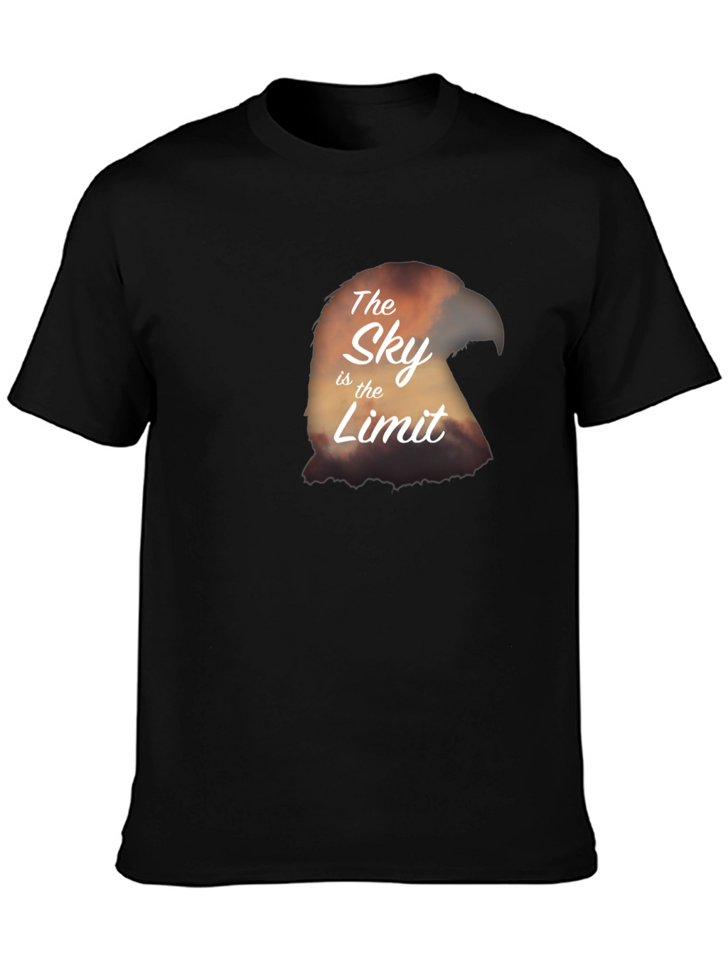 The Sky Is The Limit Eagle Graphic T-Shirt
