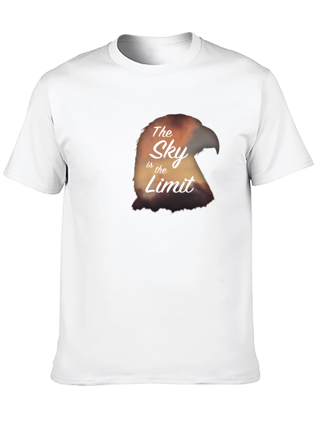 The Sky Is The Limit Eagle Graphic T-Shirt