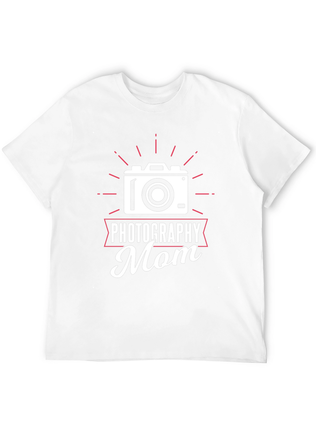 Photography Mom Graphic Tee - Black