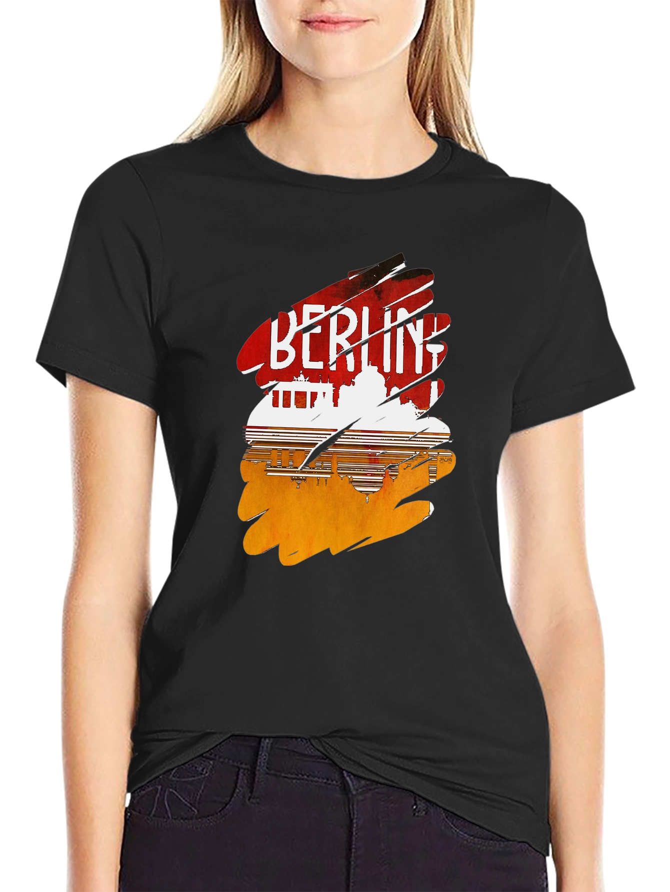 Berlin Skyline Graphic Tee - Urban Style T-Shirt