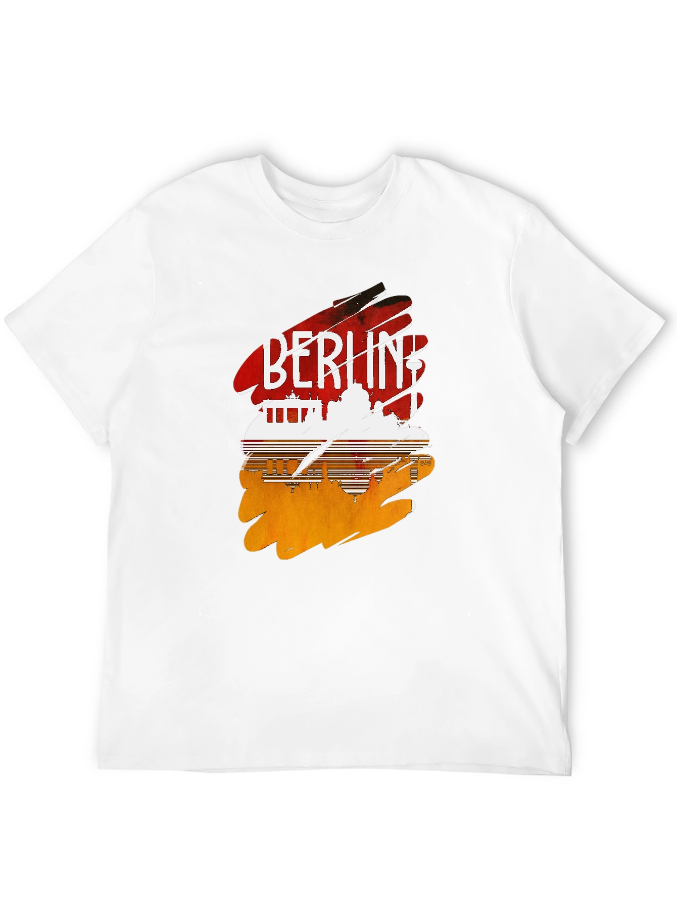 Berlin Skyline Graphic Tee - Urban Style T-Shirt