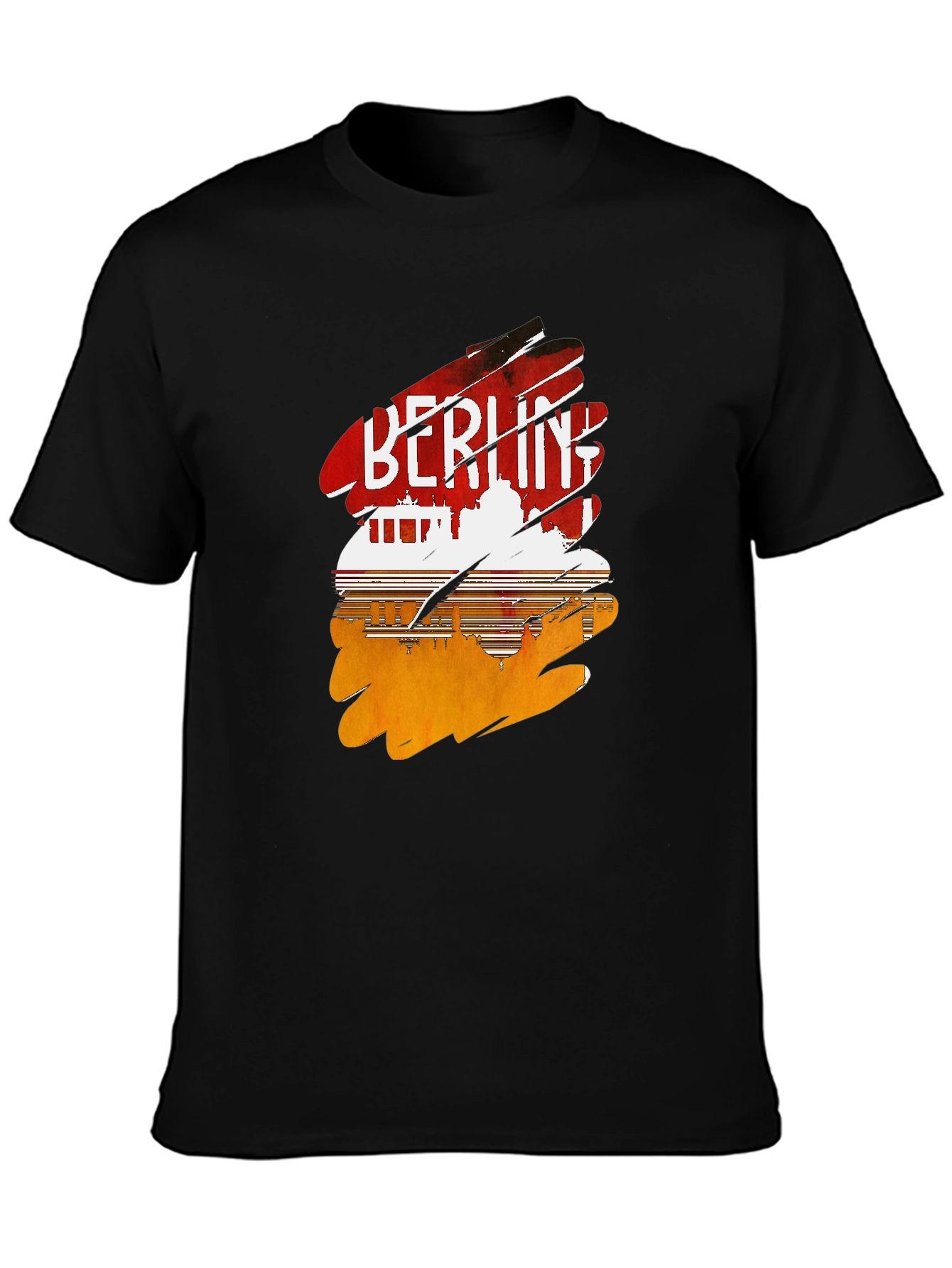 Berlin Skyline Graphic Tee - Urban Style T-Shirt