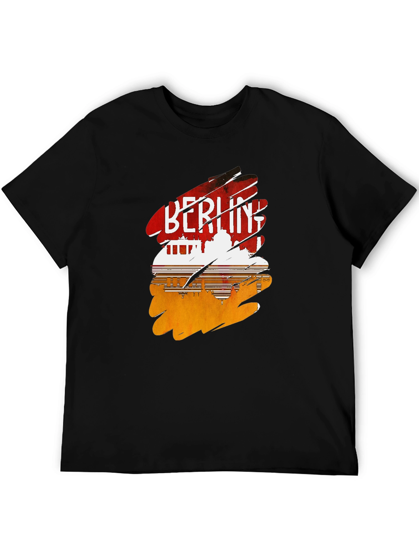 Berlin Skyline Graphic Tee - Urban Style T-Shirt