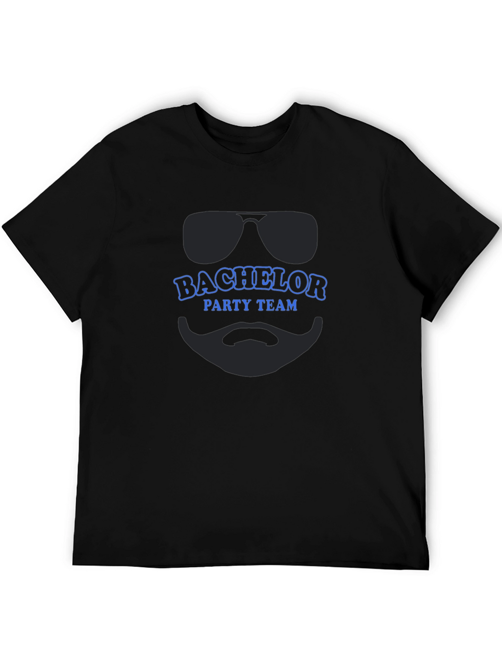 Bachelor Party Team T-Shirt - Black