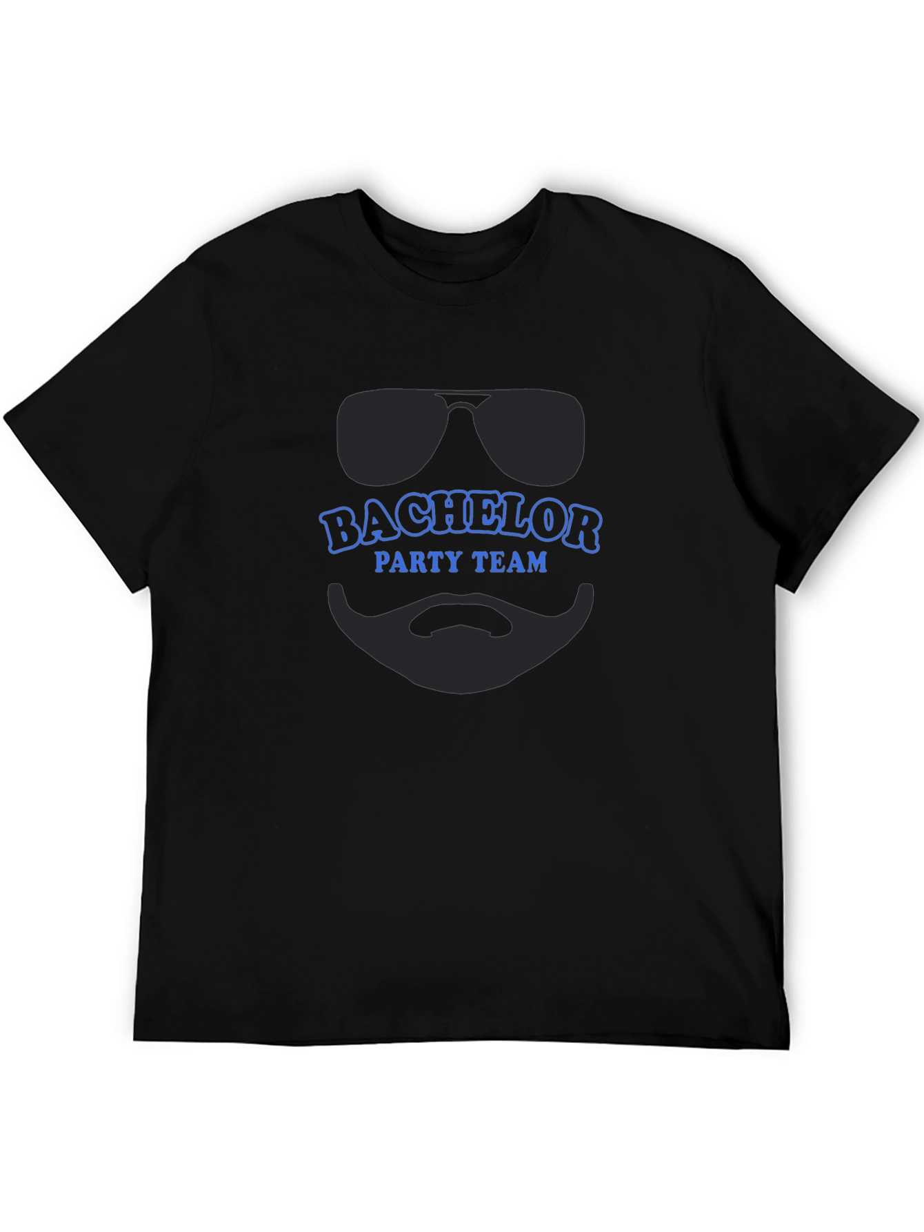 Bachelor Party Team T-Shirt - Black