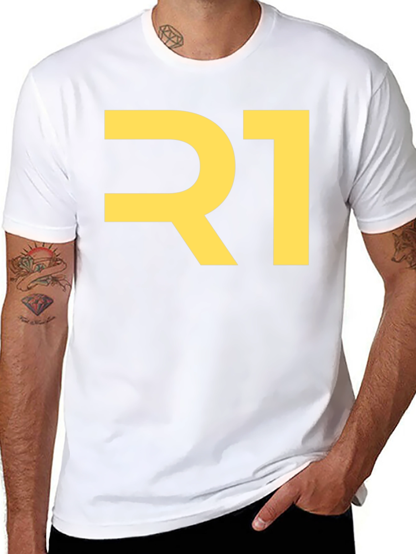 R1 Graphic Tee - Bold Design Soft Cotton