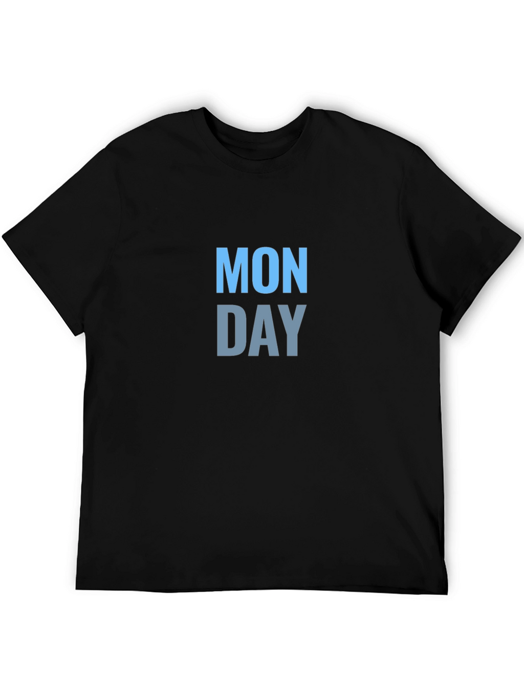 Monday Graphic Tee - Black Short Sleeve