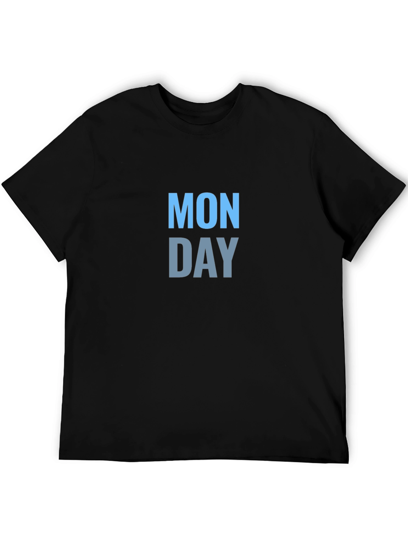 Monday Graphic Tee - Black Short Sleeve