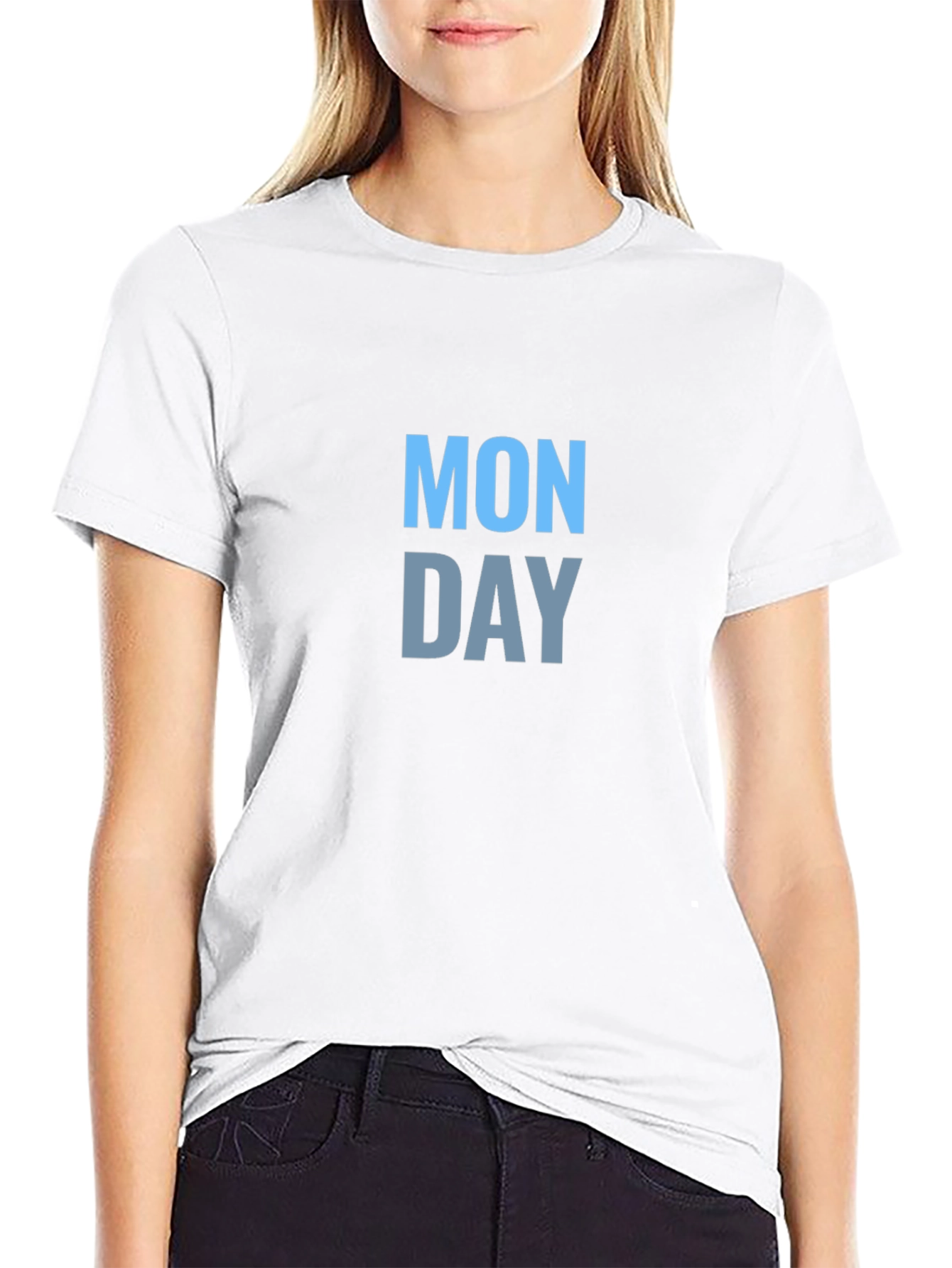 Monday Graphic Tee - Black Short Sleeve