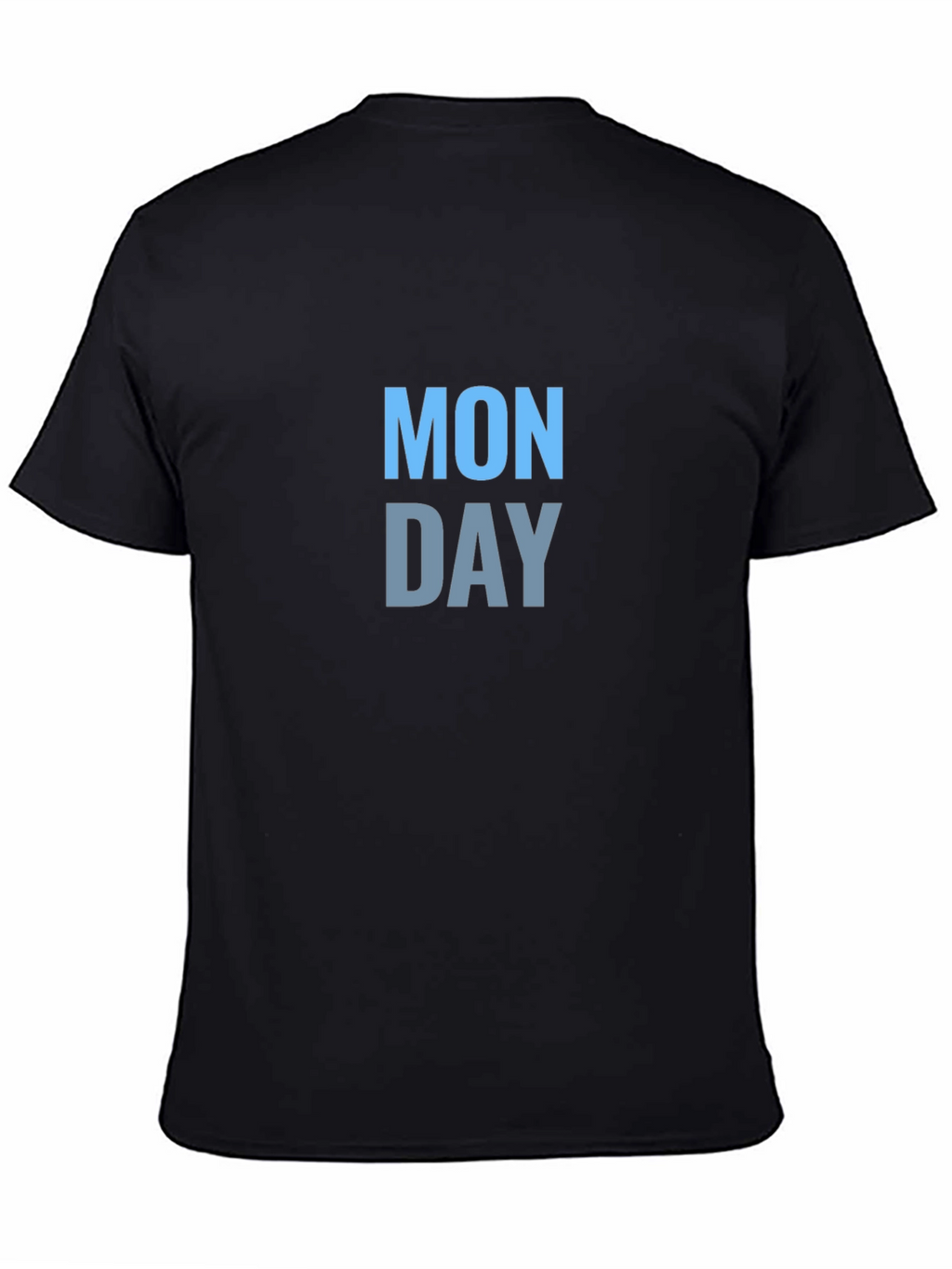 Monday Graphic Tee - Black Short Sleeve