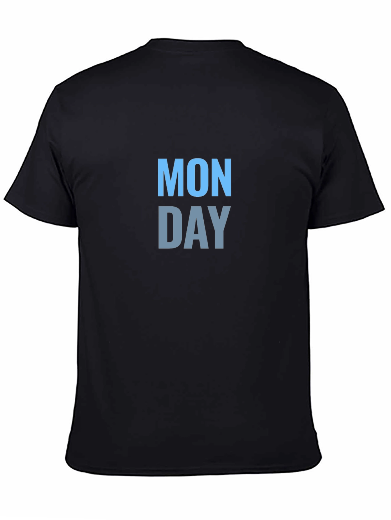 Monday Graphic Tee - Black Short Sleeve