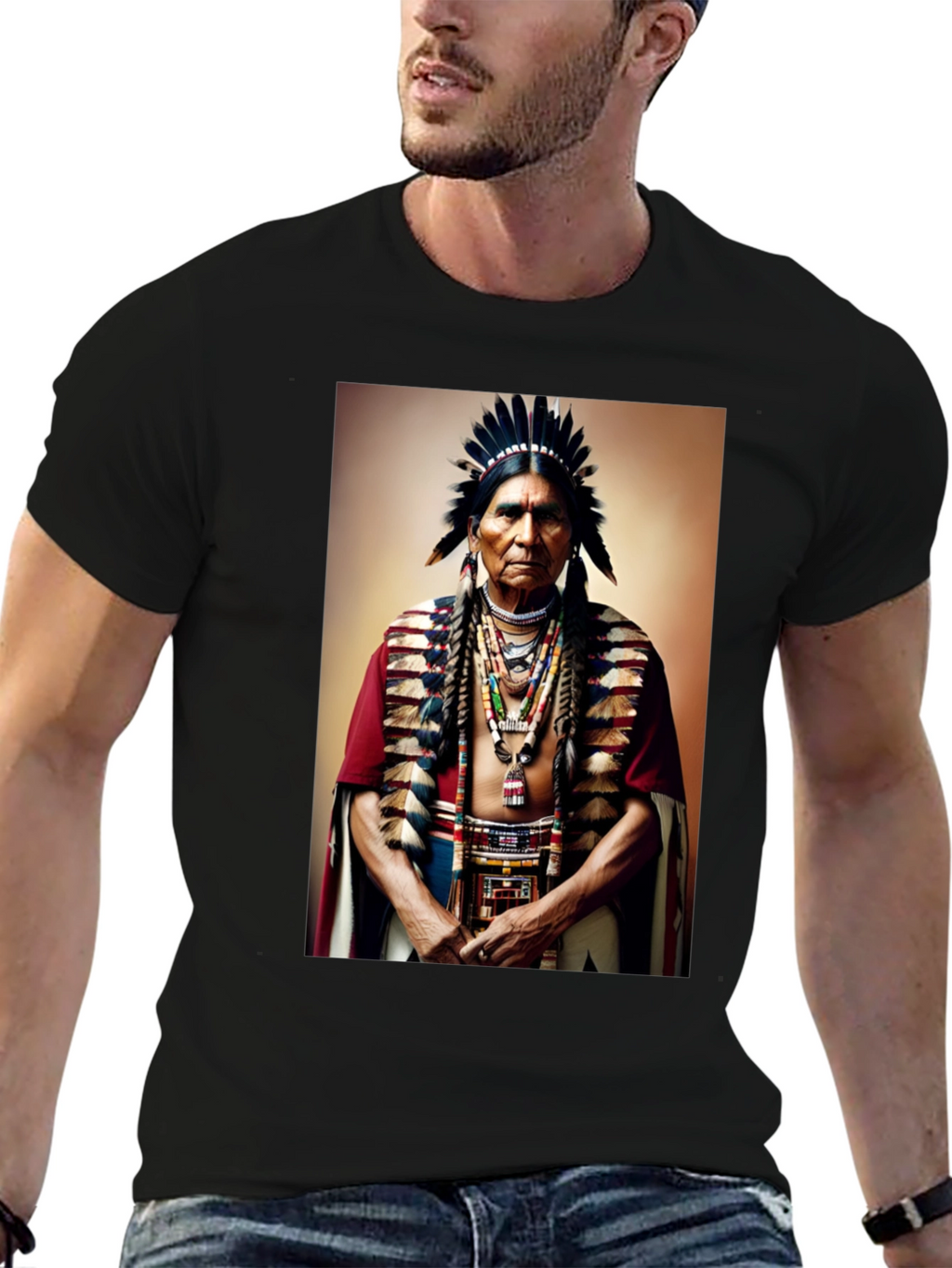 Native American Chief T-Shirt