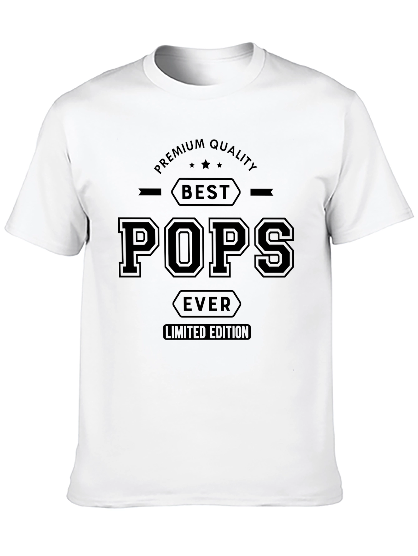 Best Pops Ever Premium Quality T-Shirt