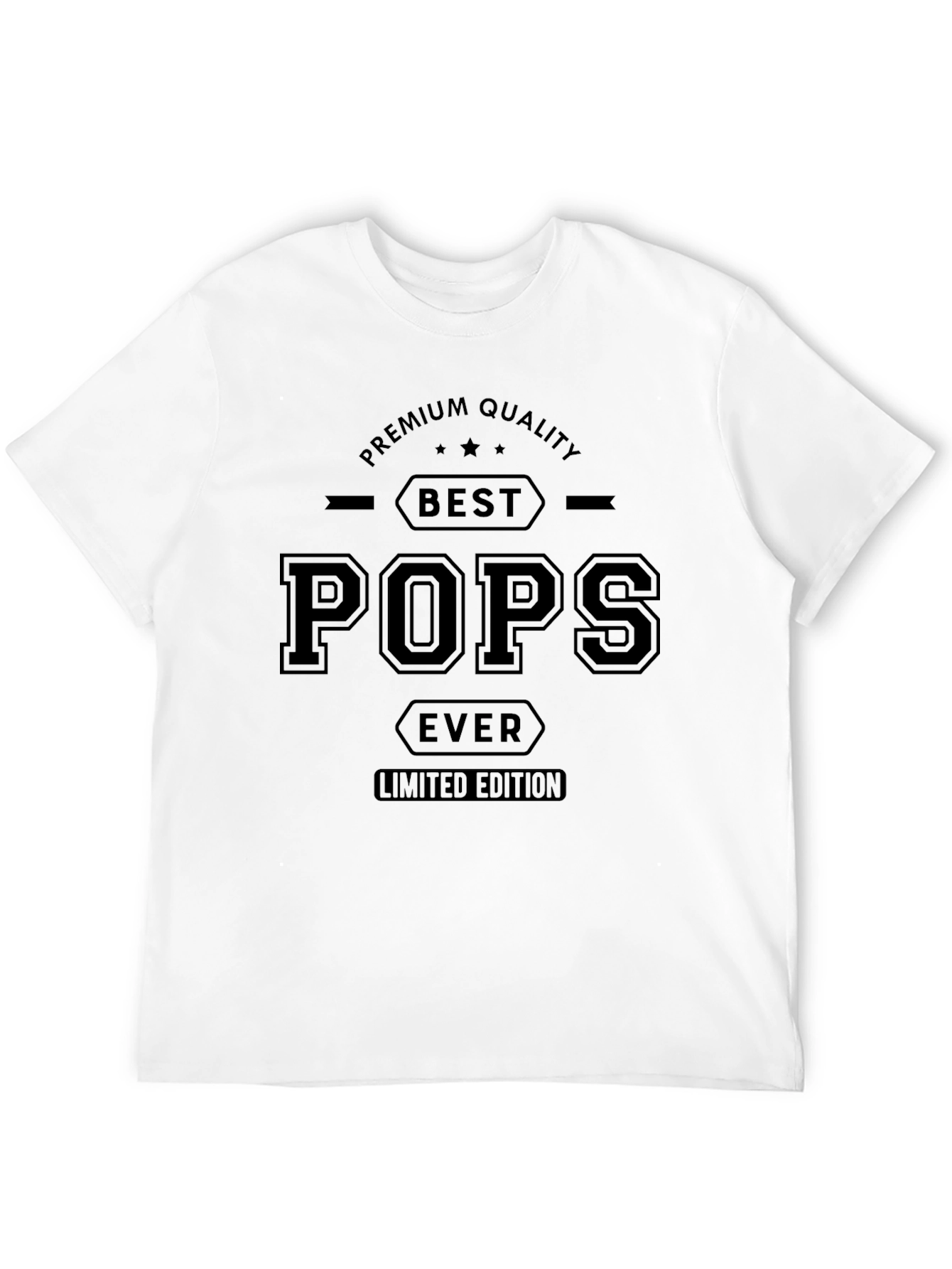 Best Pops Ever Premium Quality T-Shirt