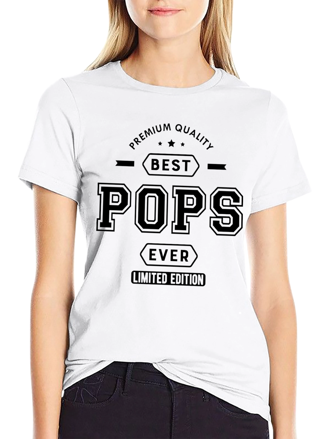Best Pops Ever Premium Quality T-Shirt