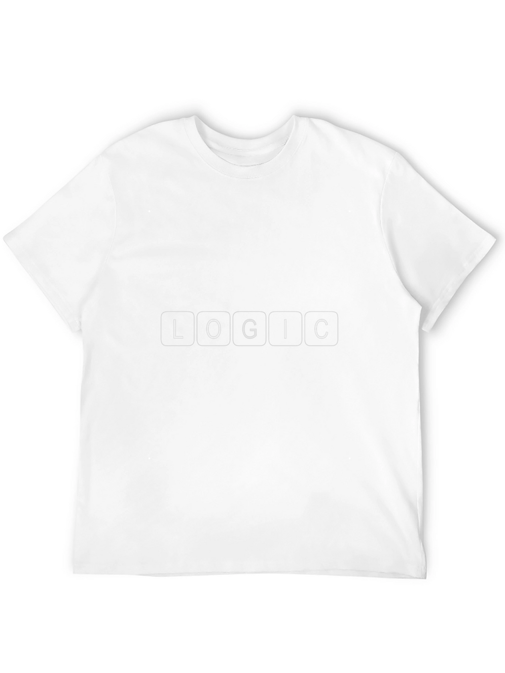 Logic Tile Letter Black T-Shirt