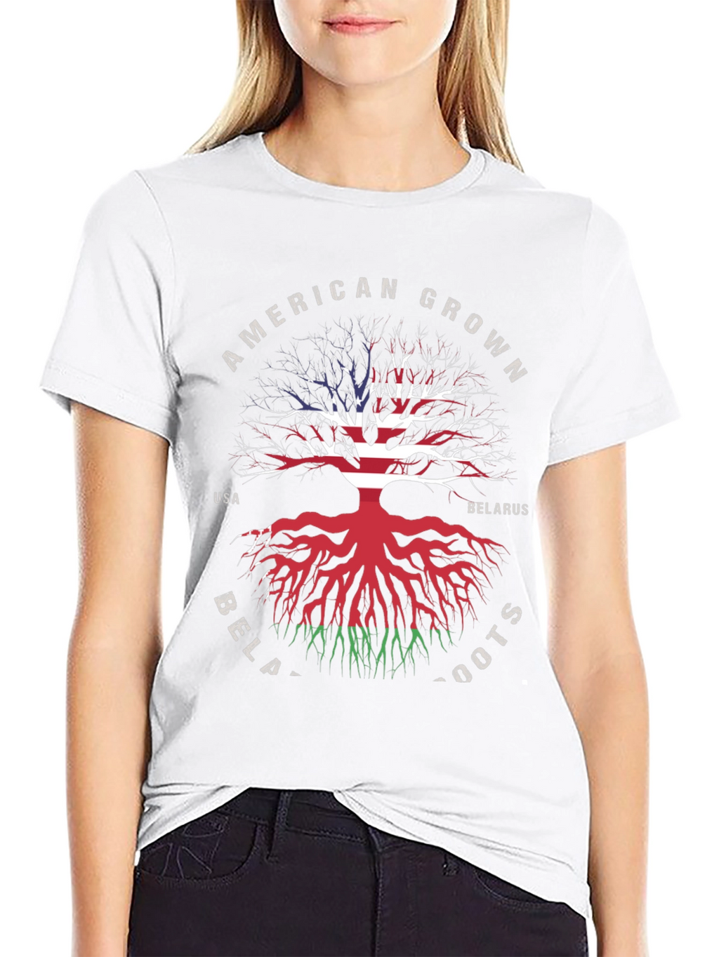 American Grown Belarus Roots T-Shirt