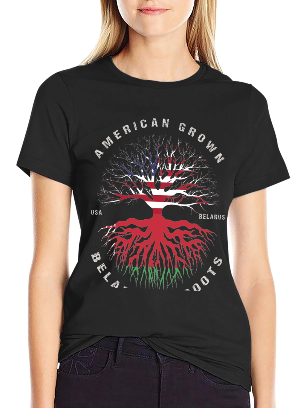American Grown Belarus Roots T-Shirt